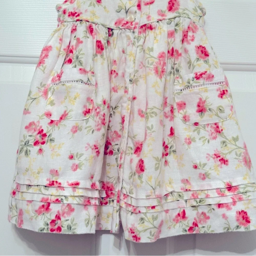 Ralph Lauren Button Up A-Line Sundress Size 12M